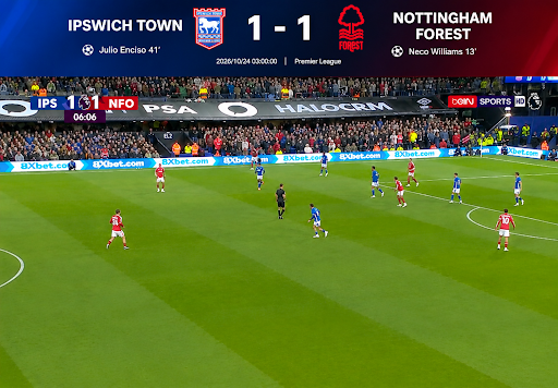 Ipswich Town 1-1 Nottingham Forest